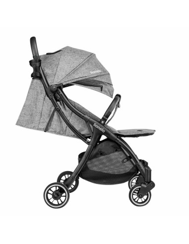 BN-LO-JULIE_ONE_STONE_GREY,Lionelo - Carucior sport Julie One, De la nastere, Cu accesorii, Cadru din aluminiu, 0-22 kg, Conform