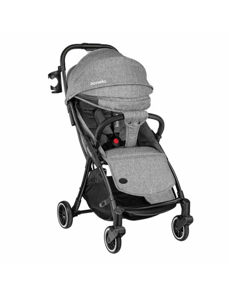 BN-LO-JULIE_ONE_STONE_GREY,Lionelo - Carucior sport Julie One, De la nastere, Cu accesorii, Cadru din aluminiu, 0-22 kg, Conform