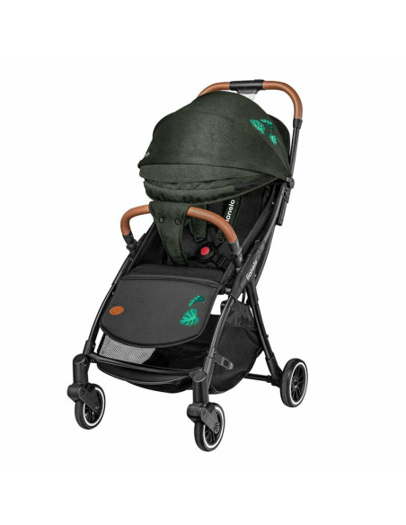 BN-LO-JULIE_ONE_TROPICAL_GREEN,Lionelo - Carucior sport Julie One, De la nastere, Cu accesorii, Cadru din aluminiu, 0-22 kg, Con