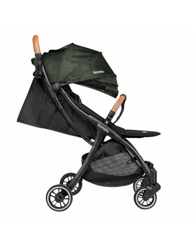 BN-LO-JULIE_ONE_TROPICAL_GREEN,Lionelo - Carucior sport Julie One, De la nastere, Cu accesorii, Cadru din aluminiu, 0-22 kg, Con