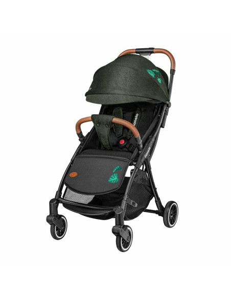 BN-LO-JULIE_ONE_TROPICAL_GREEN,Lionelo - Carucior sport Julie One, De la nastere, Cu accesorii, Cadru din aluminiu, 0-22 kg, Con