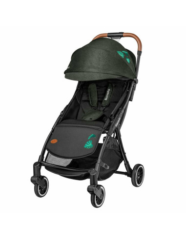 BN-LO-JULIE_ONE_TROPICAL_GREEN,Lionelo - Carucior sport Julie One, De la nastere, Cu accesorii, Cadru din aluminiu, 0-22 kg, Con