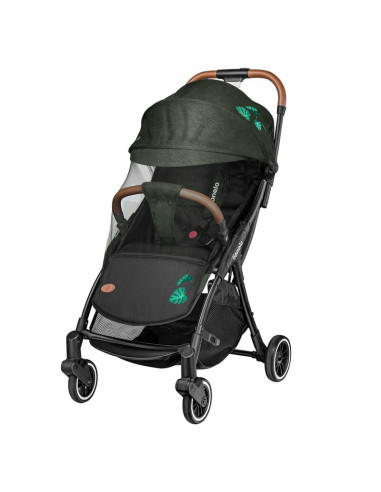 BN-LO-JULIE_ONE_TROPICAL_GREEN,Lionelo - Carucior sport Julie One, De la nastere, Cu accesorii, Cadru din aluminiu, 0-22 kg, Con