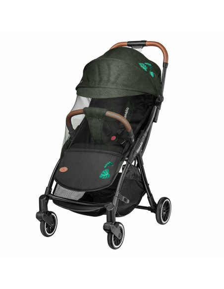 BN-LO-JULIE_ONE_TROPICAL_GREEN,Lionelo - Carucior sport Julie One, De la nastere, Cu accesorii, Cadru din aluminiu, 0-22 kg, Con