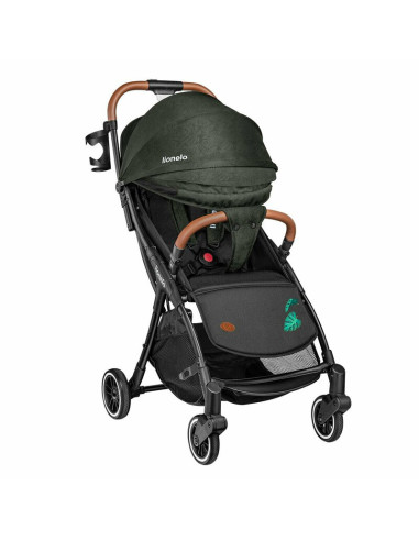 BN-LO-JULIE_ONE_TROPICAL_GREEN,Lionelo - Carucior sport Julie One, De la nastere, Cu accesorii, Cadru din aluminiu, 0-22 kg, Con
