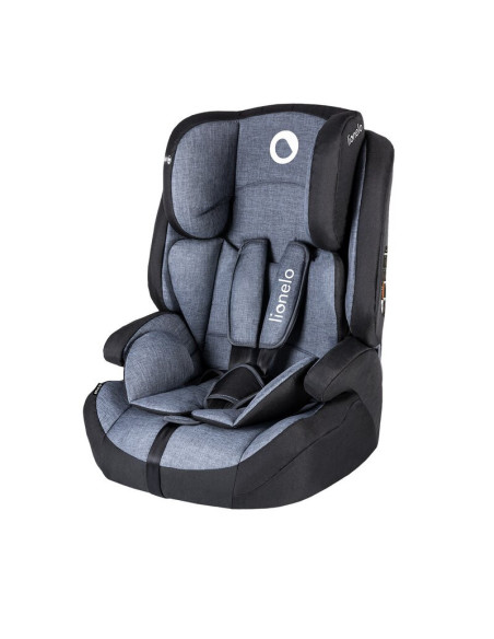 BN-LO-NICO_BLACK,Lionelo - Scaun auto Nico Spatar detasabil, Protectie laterala, 9-36 Kg, Conform cu standardul european de secu
