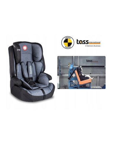 BN-LO-NICO_BLACK,Lionelo - Scaun auto Nico Spatar detasabil, Protectie laterala, 9-36 Kg, Conform cu standardul european de secu