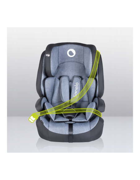 BN-LO-NICO_BLACK,Lionelo - Scaun auto Nico Spatar detasabil, Protectie laterala, 9-36 Kg, Conform cu standardul european de secu