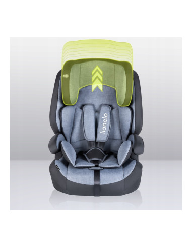 BN-LO-NICO_BLACK,Lionelo - Scaun auto Nico Spatar detasabil, Protectie laterala, 9-36 Kg, Conform cu standardul european de secu