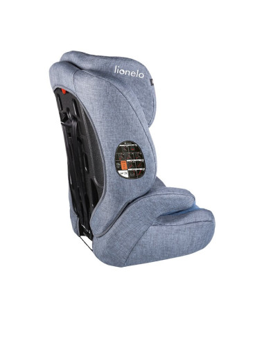 BN-LO-NICO_BLUE,Lionelo - Scaun auto Nico Spatar detasabil, Protectie laterala, 9-36 Kg, Conform cu standardul european de secur