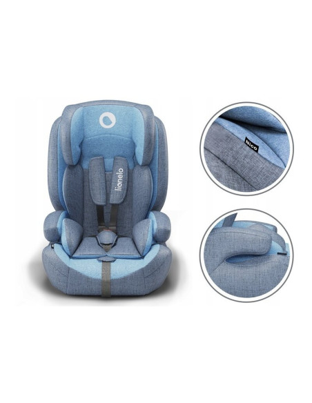 BN-LO-NICO_BLUE,Lionelo - Scaun auto Nico Spatar detasabil, Protectie laterala, 9-36 Kg, Conform cu standardul european de secur