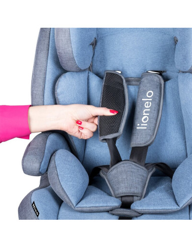 BN-LO-NICO_BLUE,Lionelo - Scaun auto Nico Spatar detasabil, Protectie laterala, 9-36 Kg, Conform cu standardul european de secur