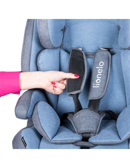 BN-LO-NICO_BLUE,Lionelo - Scaun auto Nico Spatar detasabil, Protectie laterala, 9-36 Kg, Conform cu standardul european de secur
