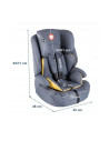 BN-LO-NICO_YELLOW,Lionelo - Scaun auto Nico Spatar detasabil, Protectie laterala, 9-36 Kg, Conform cu standardul european de sec