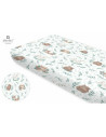 BN-6426972005111,MimiNu - Cearceaf cu elastic pentru patut 140X70 cm, Din bumbac certificat Oeko Tex Standard 100, Lulu Natural