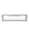 BN-QM-RHEA_GREY,Qmini - Bariera de pat Rhea, 150 x 42 cm, Inaltimea 42 cm, Instalare usoara, Cu inclinare la 180 grade, Grey
