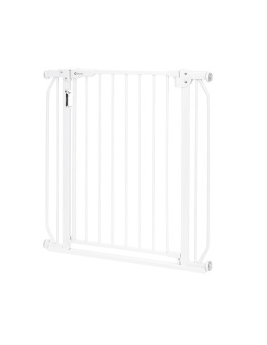 BN-LO-TRUUS_SLIM_LED_WHITE,Lionelo - Poarta de siguranta prin presiune Truus Slim Led, Cu lumina Led cu senzor, 105 cm, Conform 