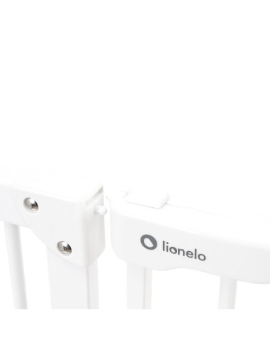 BN-LO-TRUUS_SLIM_LED_WHITE,Lionelo - Poarta de siguranta prin presiune Truus Slim Led, Cu lumina Led cu senzor, 105 cm, Conform 