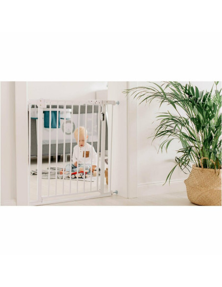 BN-LO-TRUUS_SLIM_LED_WHITE,Lionelo - Poarta de siguranta prin presiune Truus Slim Led, Cu lumina Led cu senzor, 105 cm, Conform 