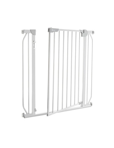 BN-LO-TRUUS_SLIM_LED_GREY,Lionelo - Poarta de siguranta cu suruburi Truus Slim Led, Cu lumina Led cu senzor, 105 cm, Conform cu 