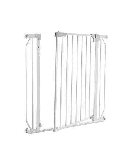 BN-LO-TRUUS_SLIM_LED_GREY,Lionelo - Poarta de siguranta cu suruburi Truus Slim Led, Cu lumina Led cu senzor, 105 cm, Conform cu 