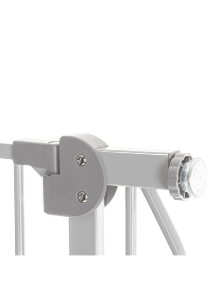 BN-LO-TRUUS_SLIM_LED_GREY,Lionelo - Poarta de siguranta cu suruburi Truus Slim Led, Cu lumina Led cu senzor, 105 cm, Conform cu 