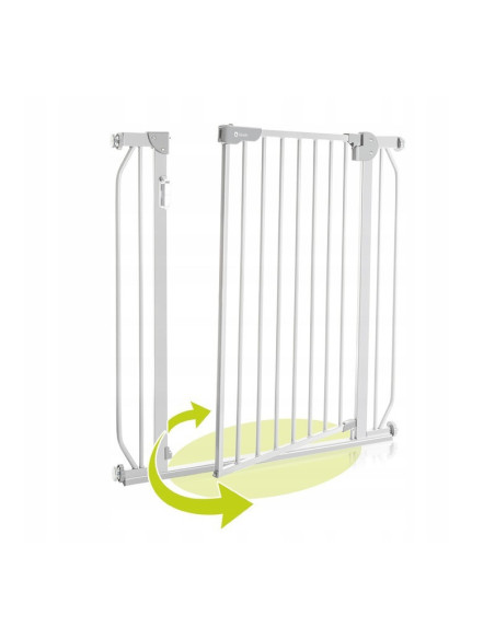 BN-LO-TRUUS_SLIM_LED_GREY,Lionelo - Poarta de siguranta cu suruburi Truus Slim Led, Cu lumina Led cu senzor, 105 cm, Conform cu 