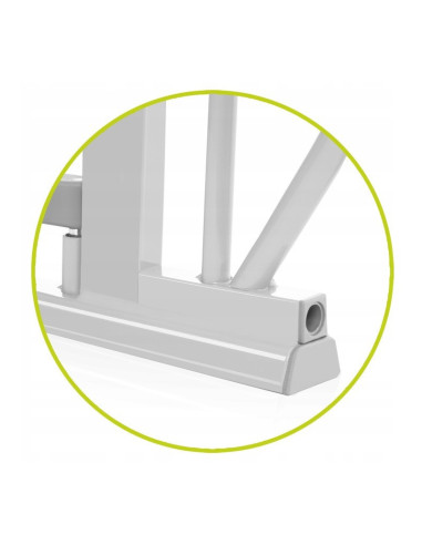 BN-LO-TRUUS_SLIM_LED_GREY,Lionelo - Poarta de siguranta cu suruburi Truus Slim Led, Cu lumina Led cu senzor, 105 cm, Conform cu 