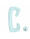 BN-BN223,BabyNeeds - Perna multifunctionala Soft Plus, Mint cu stelute