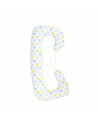 BN-BN227,BabyNeeds - Perna 3 in 1 pentru gravide si bebelusi Soft, Cu husa din bumbac, Stelute multicolore