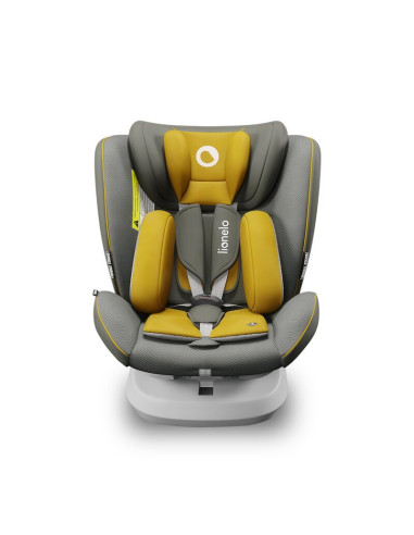 BN-LO-BASTIAAN_ONE_YELLOW_MUSTARD,Lionelo - Scaun auto Bastiaan One Pozitie de somn, Protectie laterala, Rotire 360 grade, Top T