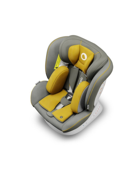 BN-LO-BASTIAAN_ONE_YELLOW_MUSTARD,Lionelo - Scaun auto Bastiaan One Pozitie de somn, Protectie laterala, Rotire 360 grade, Top T