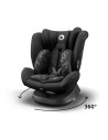BN-LO-BASTIAAN_ONE_BLACK_ONYX,Lionelo - Scaun auto Bastiaan One Pozitie de somn, Protectie laterala, Rotire 360 grade, Top Tethe