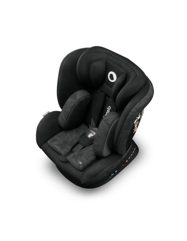 BN-LO-BASTIAAN_ONE_BLACK_ONYX,Lionelo - Scaun auto Bastiaan One Pozitie de somn, Protectie laterala, Rotire 360 grade, Top Tethe