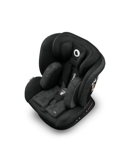 BN-LO-BASTIAAN_ONE_BLACK_ONYX,Lionelo - Scaun auto Bastiaan One Pozitie de somn, Protectie laterala, Rotire 360 grade, Top Tethe