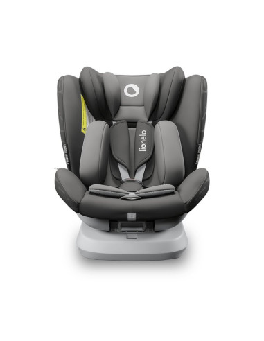 BN-LO-BASTIAAN_ONE_GREY_GRAPHITE,Lionelo - Scaun auto Bastiaan One Pozitie de somn, Protectie laterala, Rotire 360 grade, Top Te