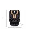BN-LO-BASTIAAN_RWF_BEIGE_LATTE,Lionelo - Scaun auto Bastiaan RWF Pozitie de somn, Protectie laterala, Rotire 360 grade, 0-36 Kg,