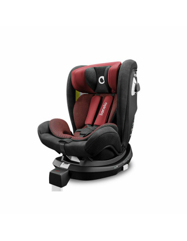 BN-LO-BRAAM_RED_BURGUNDY,Lionelo - Scaun auto Braam Burgundy Pozitie de somn, Protectie laterala, Rotire 360 grade, 0-36 Kg, cu 