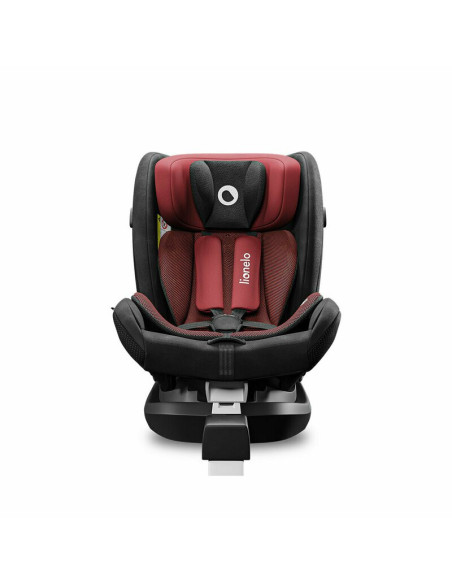 BN-LO-BRAAM_RED_BURGUNDY,Lionelo - Scaun auto Braam Burgundy Pozitie de somn, Protectie laterala, Rotire 360 grade, 0-36 Kg, cu 