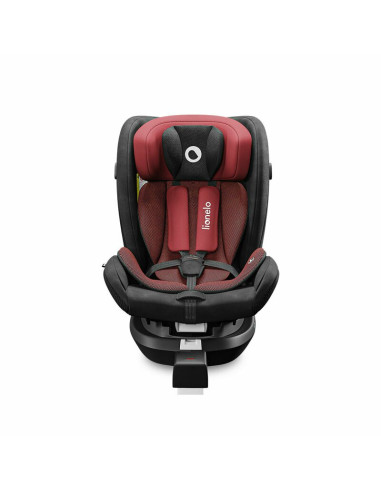 BN-LO-BRAAM_RED_BURGUNDY,Lionelo - Scaun auto Braam Burgundy Pozitie de somn, Protectie laterala, Rotire 360 grade, 0-36 Kg, cu 