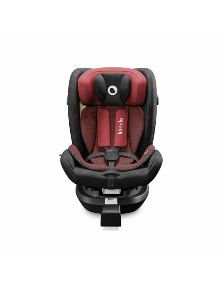 BN-LO-BRAAM_RED_BURGUNDY,Lionelo - Scaun auto Braam Burgundy Pozitie de somn, Protectie laterala, Rotire 360 grade, 0-36 Kg, cu 