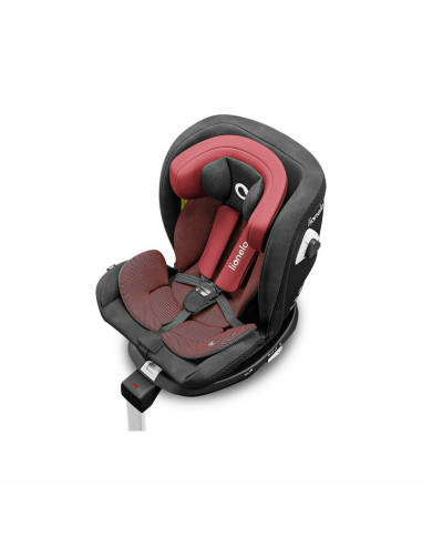 BN-LO-BRAAM_RED_BURGUNDY,Lionelo - Scaun auto Braam Burgundy Pozitie de somn, Protectie laterala, Rotire 360 grade, 0-36 Kg, cu 