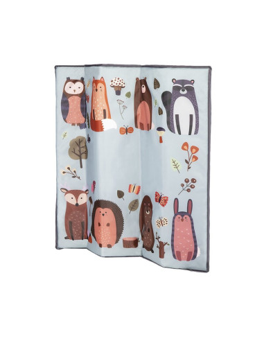 BN-LO-SOFIE_BLUE_NAVY,Lionelo - Tarc de joaca Lene, Cu roti, Cu intrare laterala cu fermoar, 100 x 100 cm, Conform cu standardul
