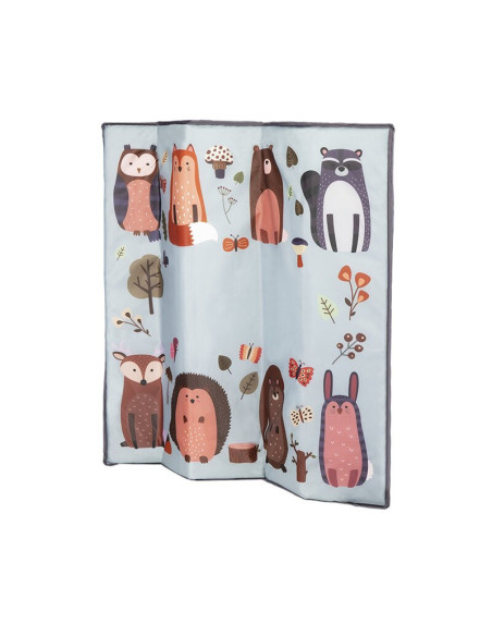BN-LO-SOFIE_BLUE_NAVY,Lionelo - Tarc de joaca Lene, Cu roti, Cu intrare laterala cu fermoar, 100 x 100 cm, Conform cu standardul