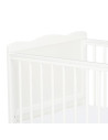 BN-6426972005487,Qmini - Patut din lemn Julia 120x60 cm, multifunctional, Cu sina speciala pentru dentitie, EN716-1, EN716-2, Al