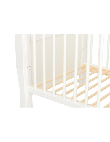 BN-QM_JUL10CM02AL,Qmini - Patut din lemn Julia 120x60 cm, multifunctional, cu sertar, Cu sina speciala pentru dentitie,EN716-1, 