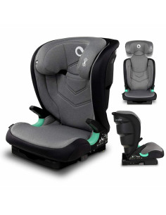 BN-LO-NEAL_GREY_STONE,Lionelo - Scaun auto Neal Stone Spatar reglabil, Baza i-size, 15-36 Kg, cu Isofix, Conform cu standardul e 2