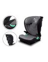 BN-LO-NEAL_GREY_STONE,Lionelo - Scaun auto Neal Stone Spatar reglabil, Baza i-size, 15-36 Kg, cu Isofix, Conform cu standardul e