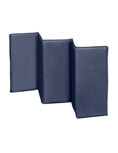 BN-LO-SVEN_PLUS_BLUE_NAVY,Lionelo - Patut pliant cu doua nivele Sven Plus, 120x60 cm, arcada jucarii, masuta de infasat, vibrati