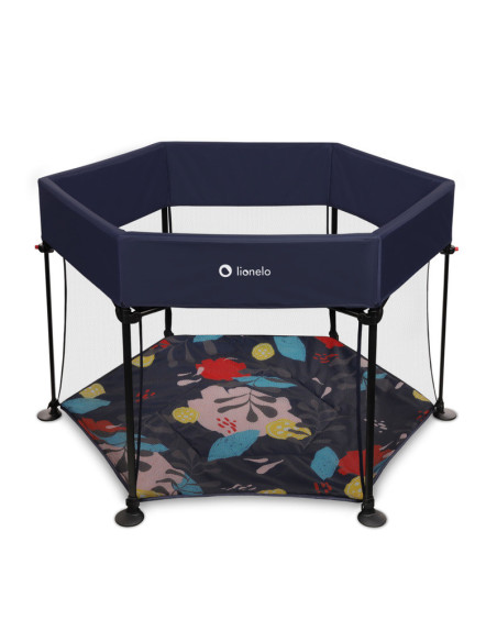 BN-LO-ROEL_BLUE_NAVY,Lionelo - Tarc de joaca Roel, Pliere ultra-compacta, Conform cu standardul europeane de securitate EN12227,